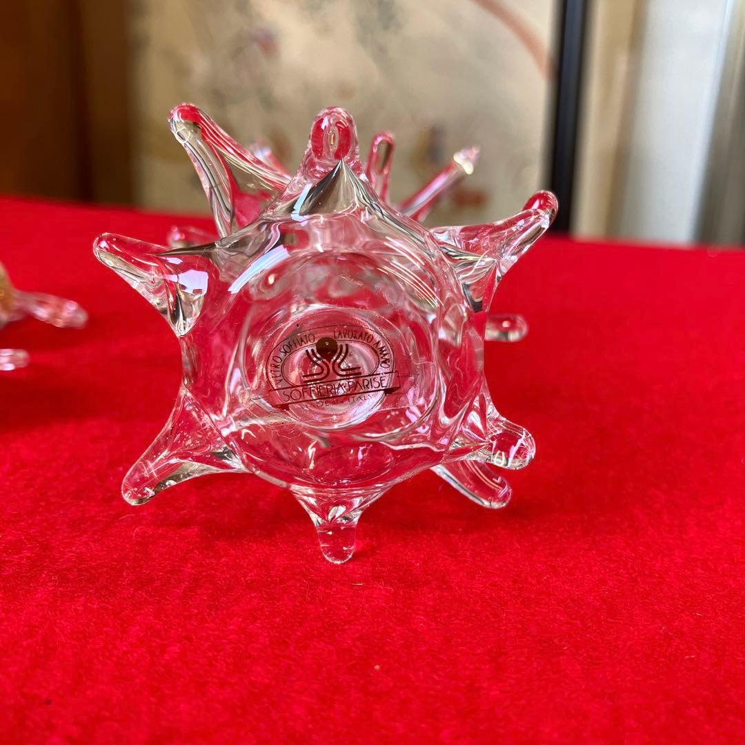 SOFFIERIA PARISE クリスマスツリー ガラス細工 インテリア - メルカリ