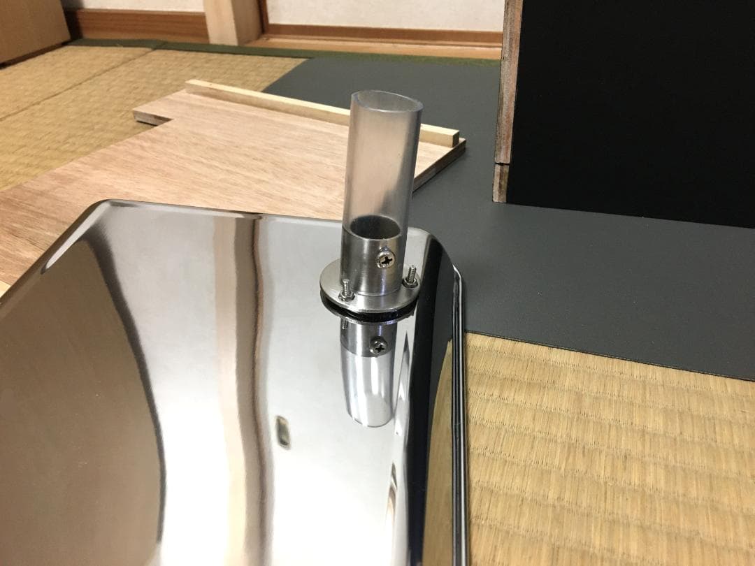 車中泊用シンク、ギャレー容量5L（ウォーターポンプは付属しません