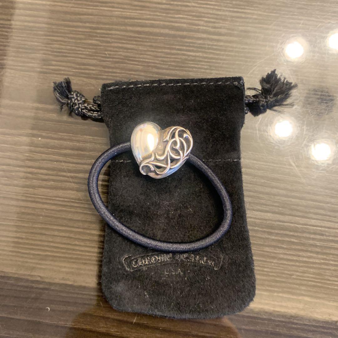 CHROME HEARTS クロムハーツ ヘアゴム スモールハート - メルカリ