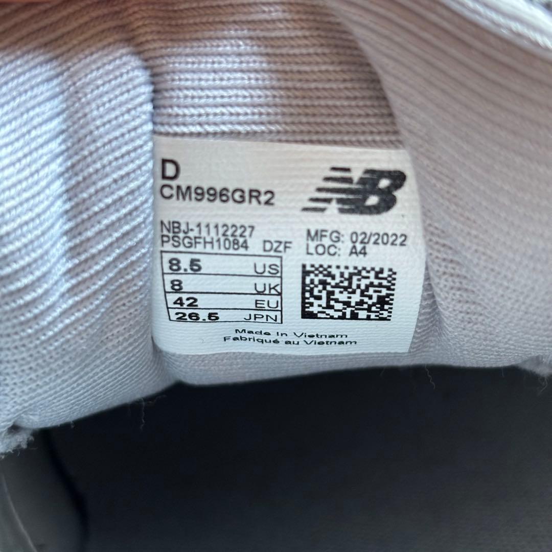 New Balance CM996GR2 26.5cm ニューバランス