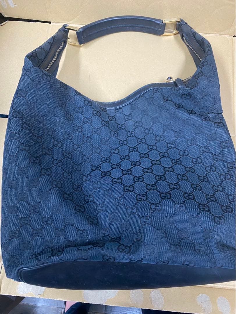 GUCCI バック　現状品 GUCCI（グッチ） ミニトートバッグ 137396 GGキャンバス シェリー