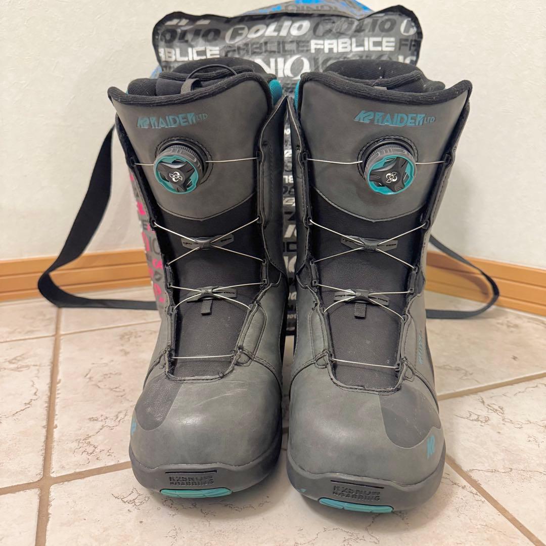 【美品】K2 RAIDER LTD スノーボードブーツ 27.5cm BOA