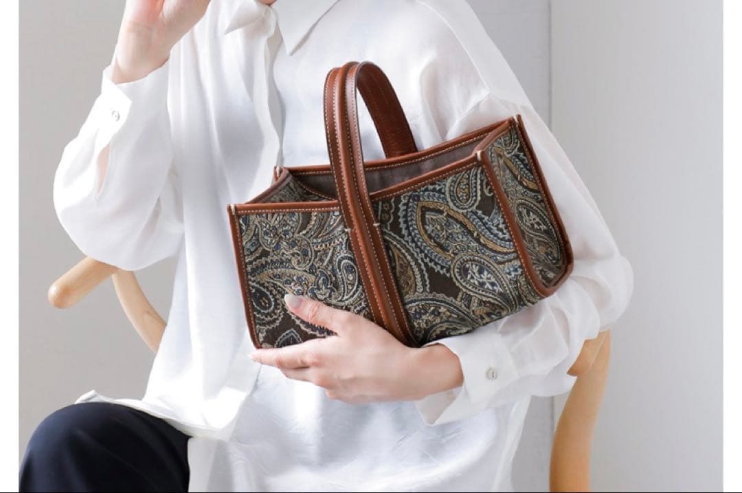 25AW 完売品 A VACATION SEE SAW ペイズリー柄 新 発売