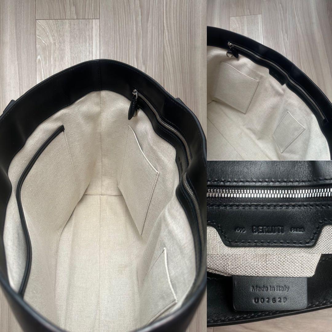 d*見様 特注58万 ベルルッティ トゥジュール スクリットレザー トート