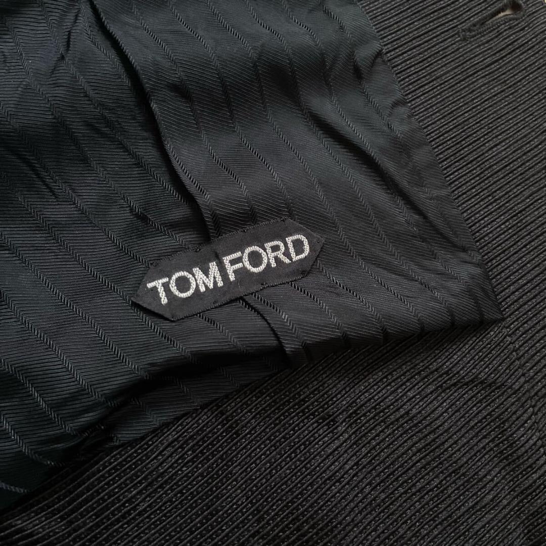 美品】TOM FORD トムフォード シルク混 ジレ ベスト - メルカリ
