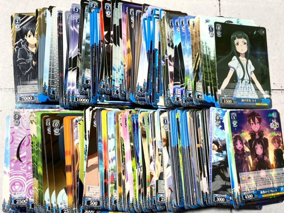 ヴァイスシュヴァルツ WS SAOシリーズ デッキパーツ 青 ① - メルカリ