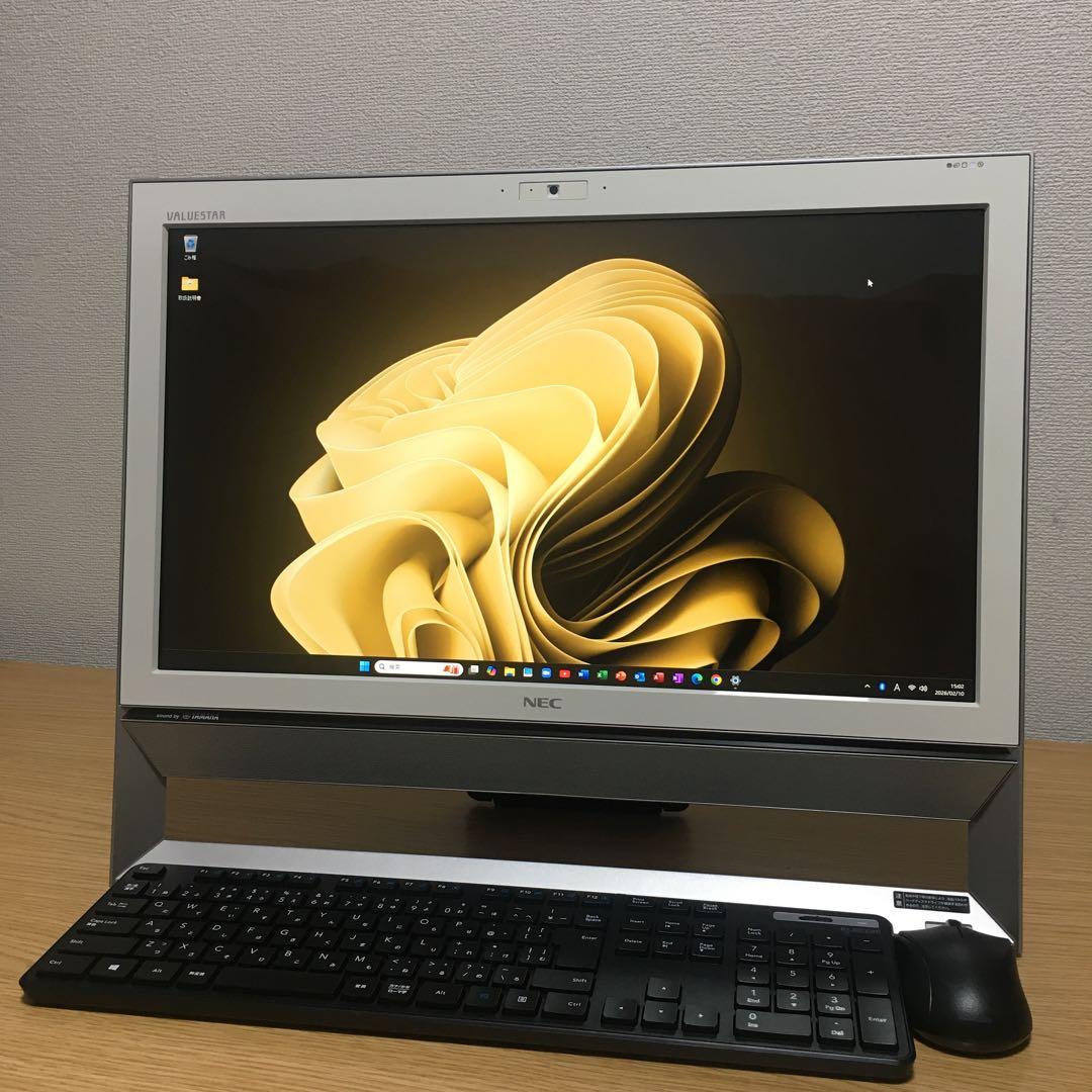 NEC Win11 地デジ 一体型 デスクトップPC 21.5'モニター - メルカリ
