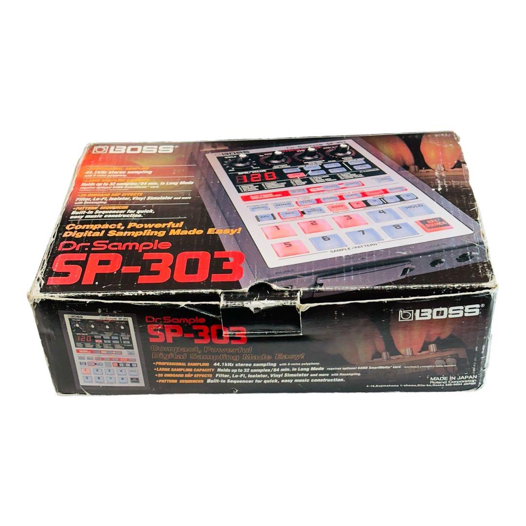 美品】Roland BOSS Dr.Sample SP-303 (動作確認済) - メルカリ