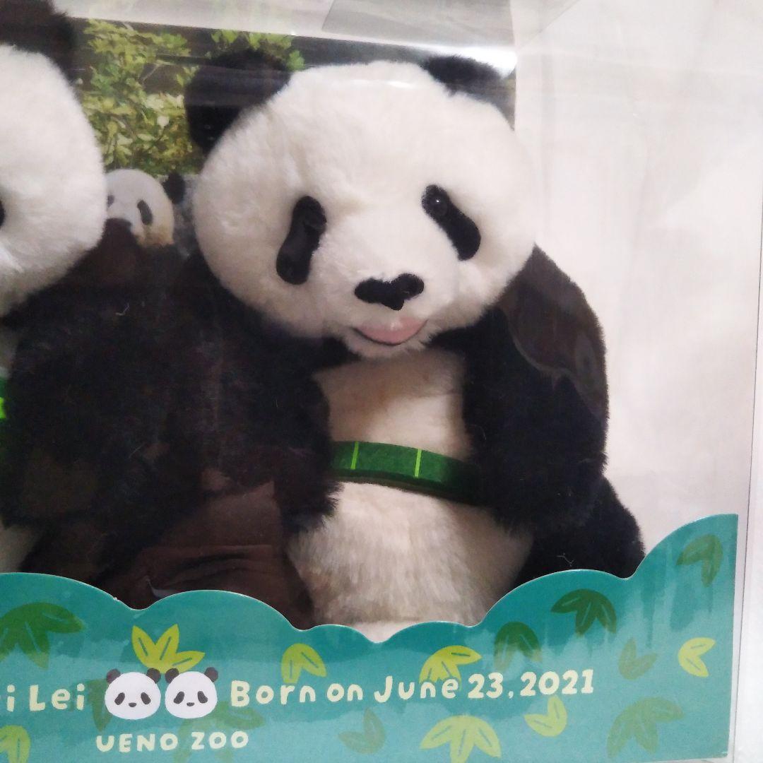 新品】訳あり 上野動物園 パンダ ぬいぐるみセット 暁暁＆蕾蕾 - メルカリ