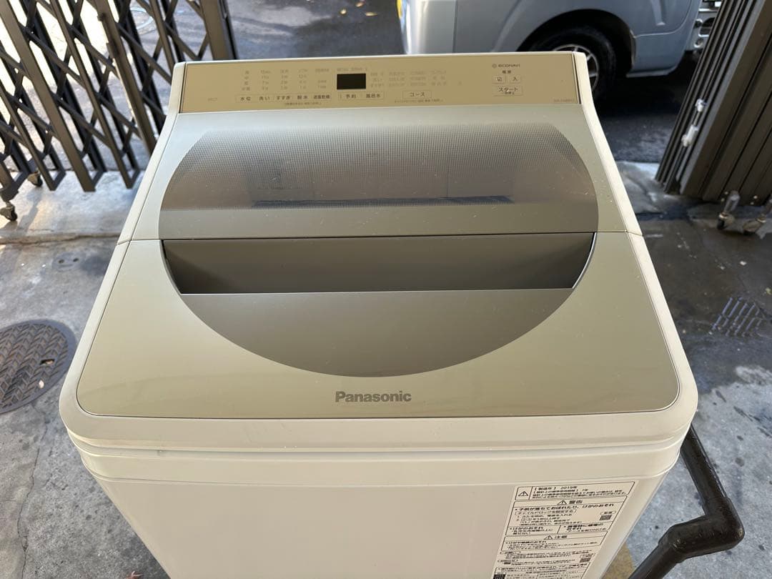 パナソニック　全自動洗濯機　NA-FA80H7 8kg Amazon | パナソニック 8kg 全自動洗濯機 泡洗浄・パワフル立体水流