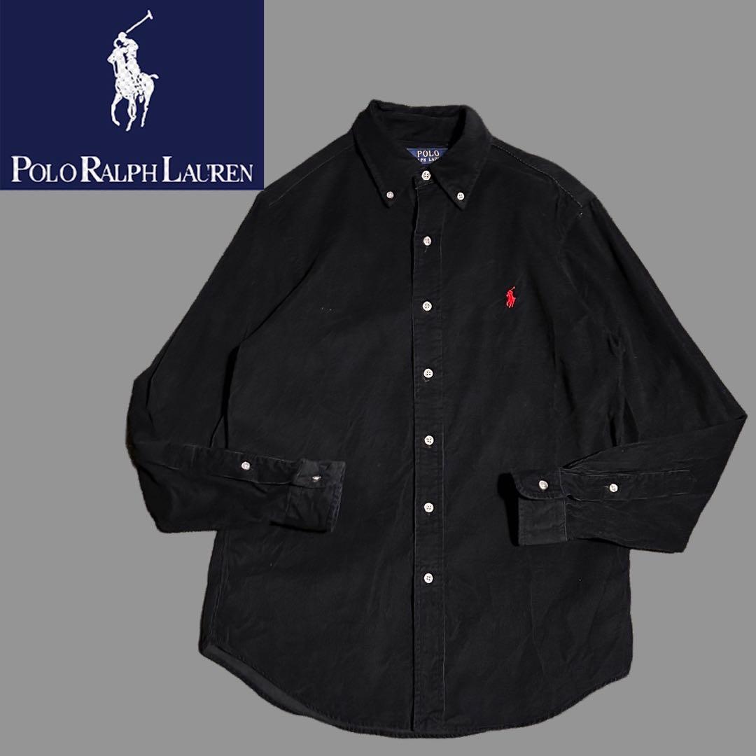 ★美品 Ralph Lauren ポロ ラルフローレン コーデュロイ シャツ 黒 楽天市場】ラルフローレン Ralph Lauren クラシック フィット