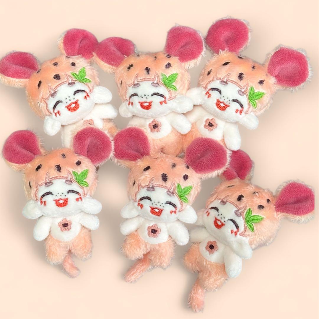 【ハンドメイドぬいぐるみ】お赤飯【ランダム】 ぬい服 着ぐるみ 小さめ えびの天ぷら はらこ飯 ケーキ オムライス