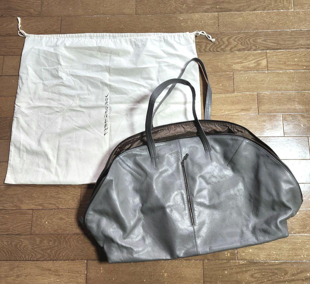 ヨーガンレール　ボストンバック　ラージサイズ　グレー ヨーガンレール ボストンバック ラージサイズ グレー 大容量】JURGEN