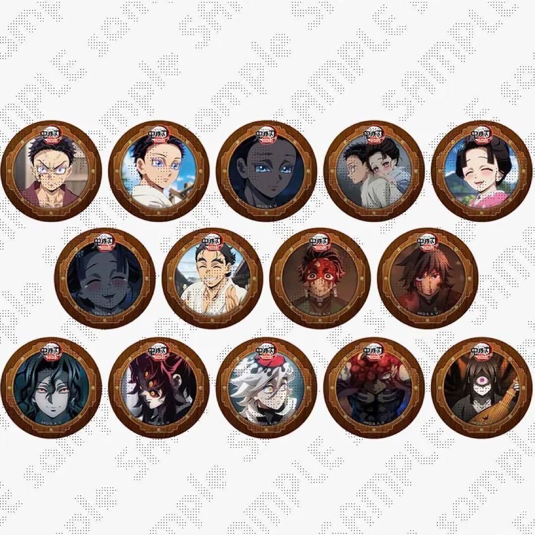 未開封】鬼滅の刃 無限城編 第四期 決戦の火蓋を切る 57mm缶バッジ 5点