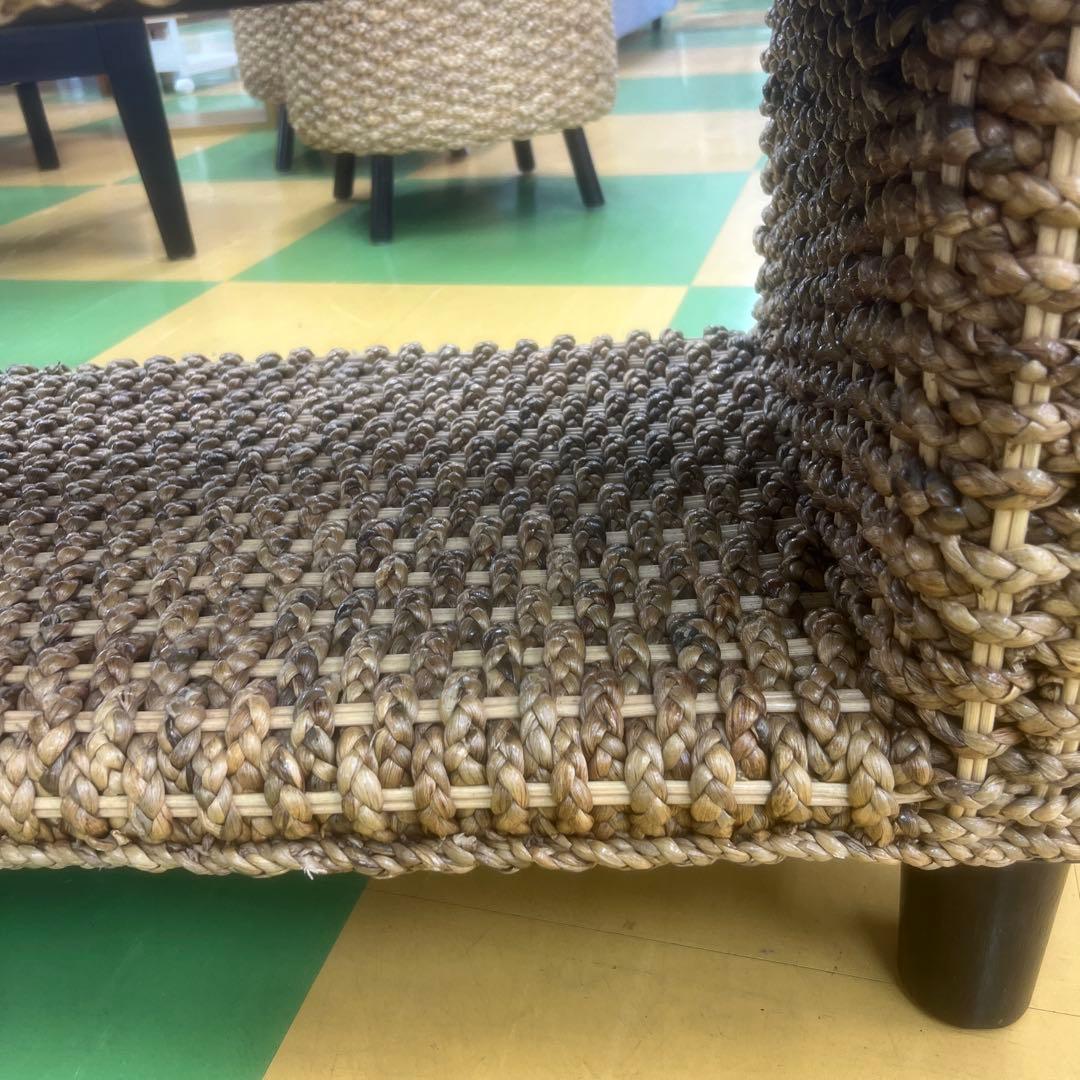 3518 アジアン家具ガラステーブル - メルカリ