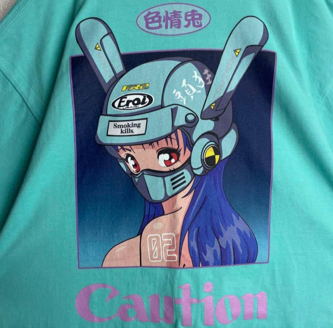 FR2 月桃 バイカーガールTシャツ 美品 FR2