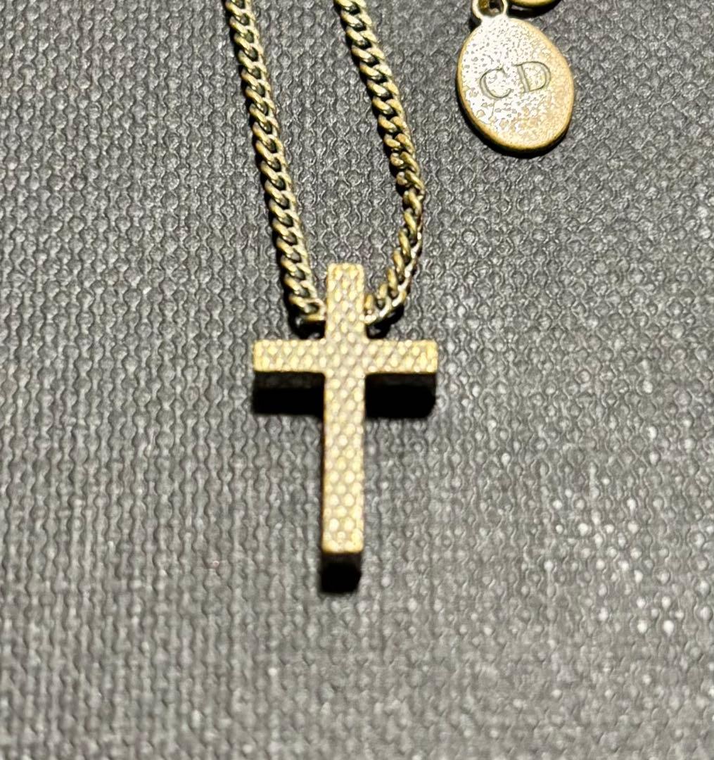 正規品 Dior Homme クロス ネックレス CD刻印 アーカイブ - メルカリ