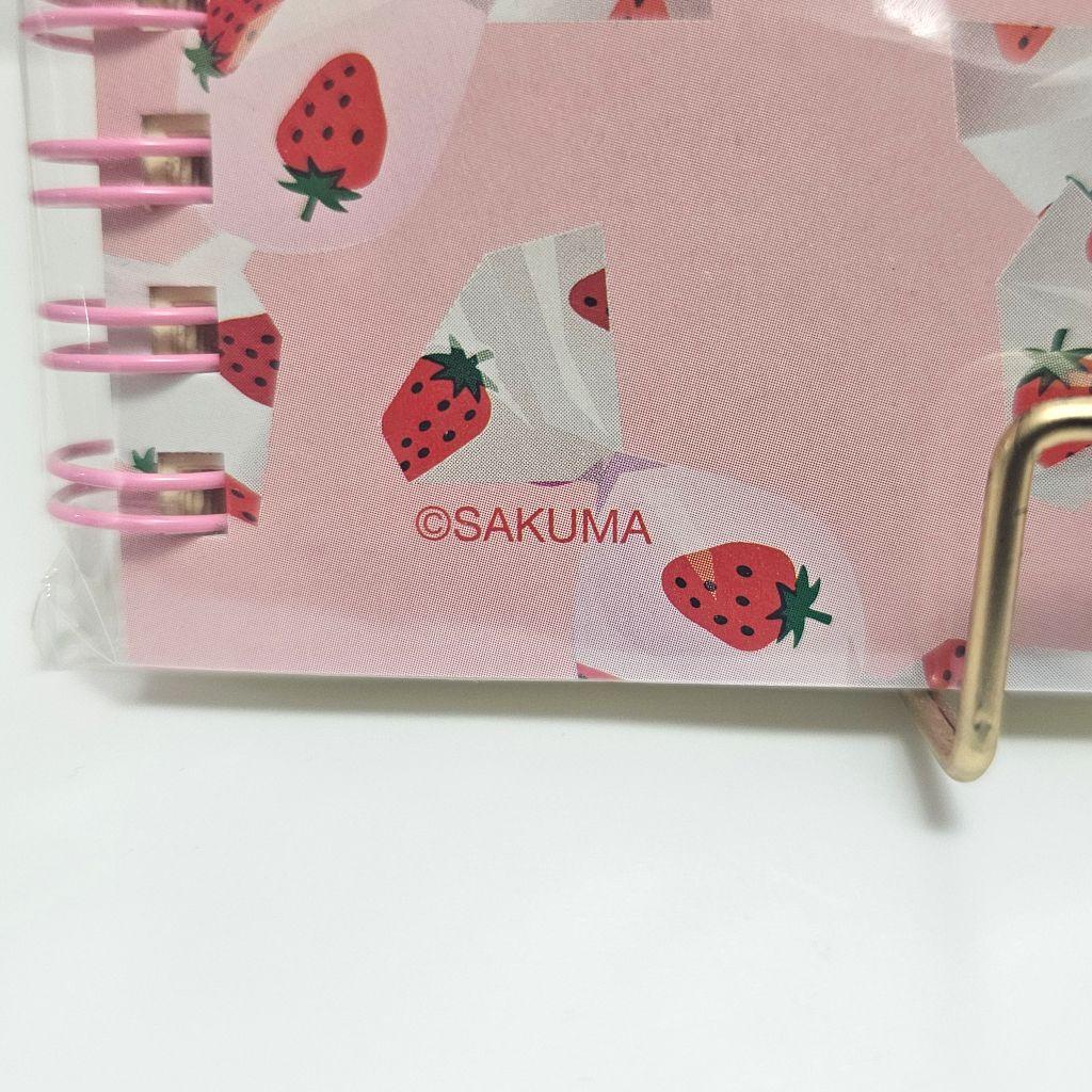 イエトモ限定】ロルバーンノートL いちごみるく柄セット【未開封