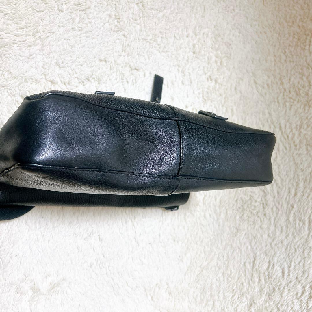 希少✨オールドgapオールレザーバッグメッセンジャーバッグブラック