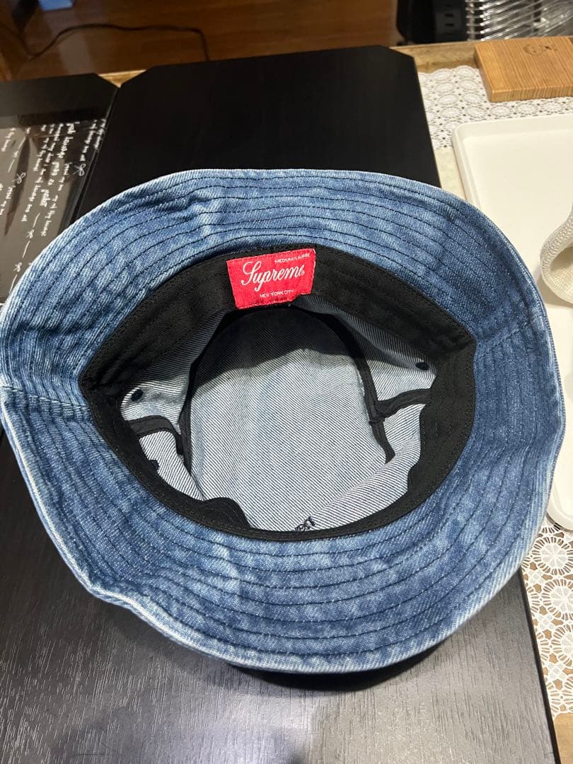 2024FW シュプリーム クラシック ロゴ クラッシャー \"デニム\"
