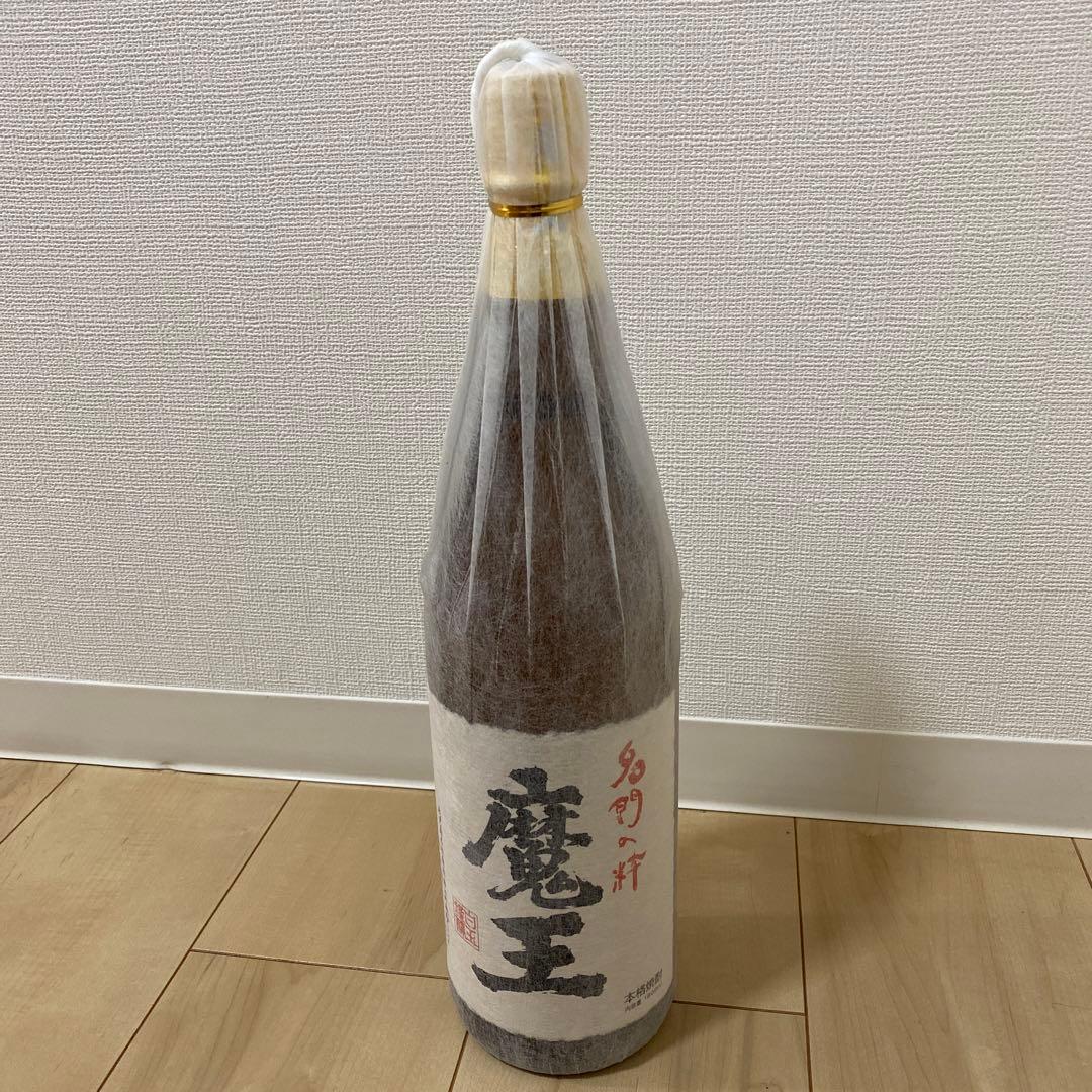 未開封本格焼酎　魔王一升1800ml 　鹿児島県白玉醸造 魔王 [大阪府内限定発送商品］白玉醸造 芋焼酎 一升瓶/1800ml 25