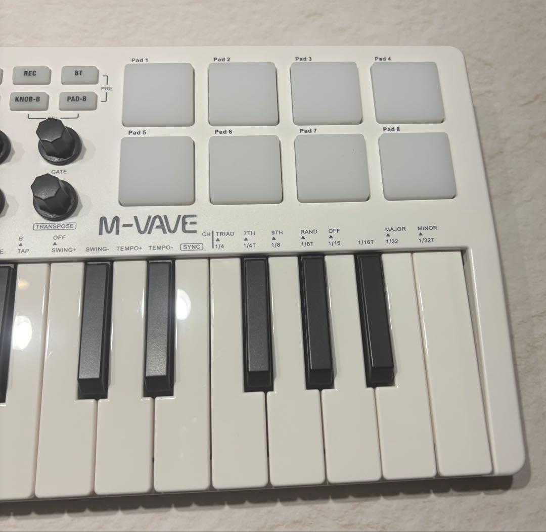 期間限定値下げ】ワイヤレス MIDIキーボード M-Vave SMK25 - メルカリ