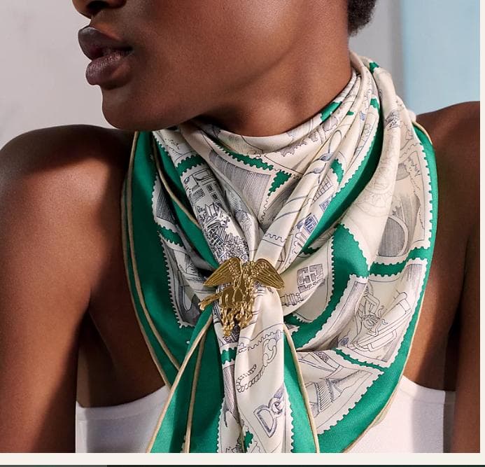 エルメス　2025新商品　スカーフリング 《ぺガス・グラヴェ》　新品未使用品