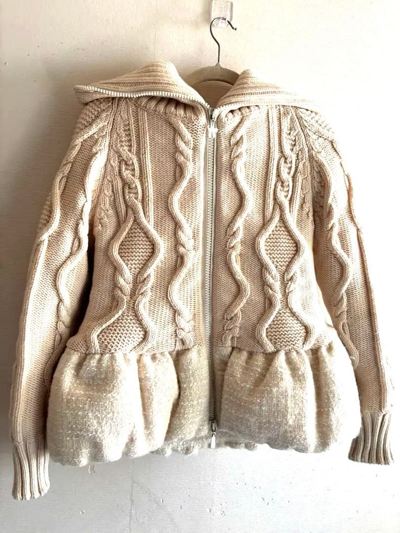 モンクレール ガムルージュ ORION ニットダウンジャケット Sサイズ 2881000000106566-1.jpg