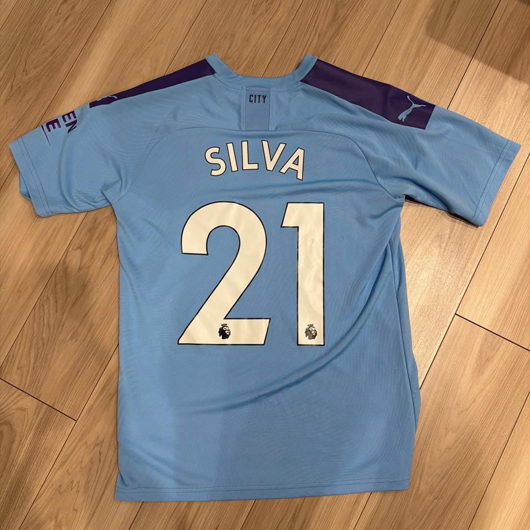 マンチェスター・シティ ダビドシルバ ユニフォーム M マンチェスターシティ(Manchester City)15-16 H ホーム #21 ダビド