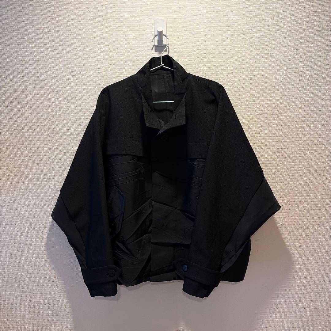 ISSEY MIYAKE immen HIDING ジャケット ブラック - メルカリ