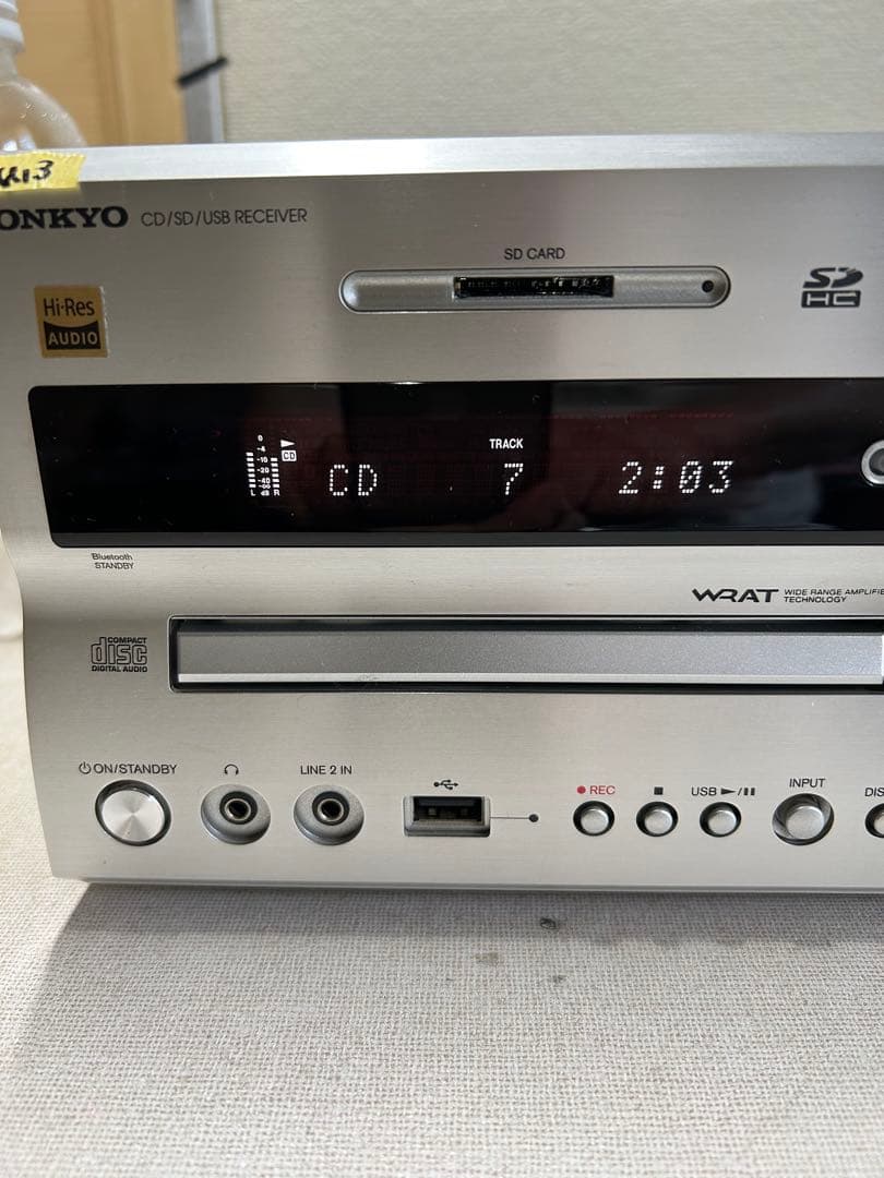 U13 整備ONKYO NFR-7TX ハイレゾCD/SD/USBレシーバー - メルカリ