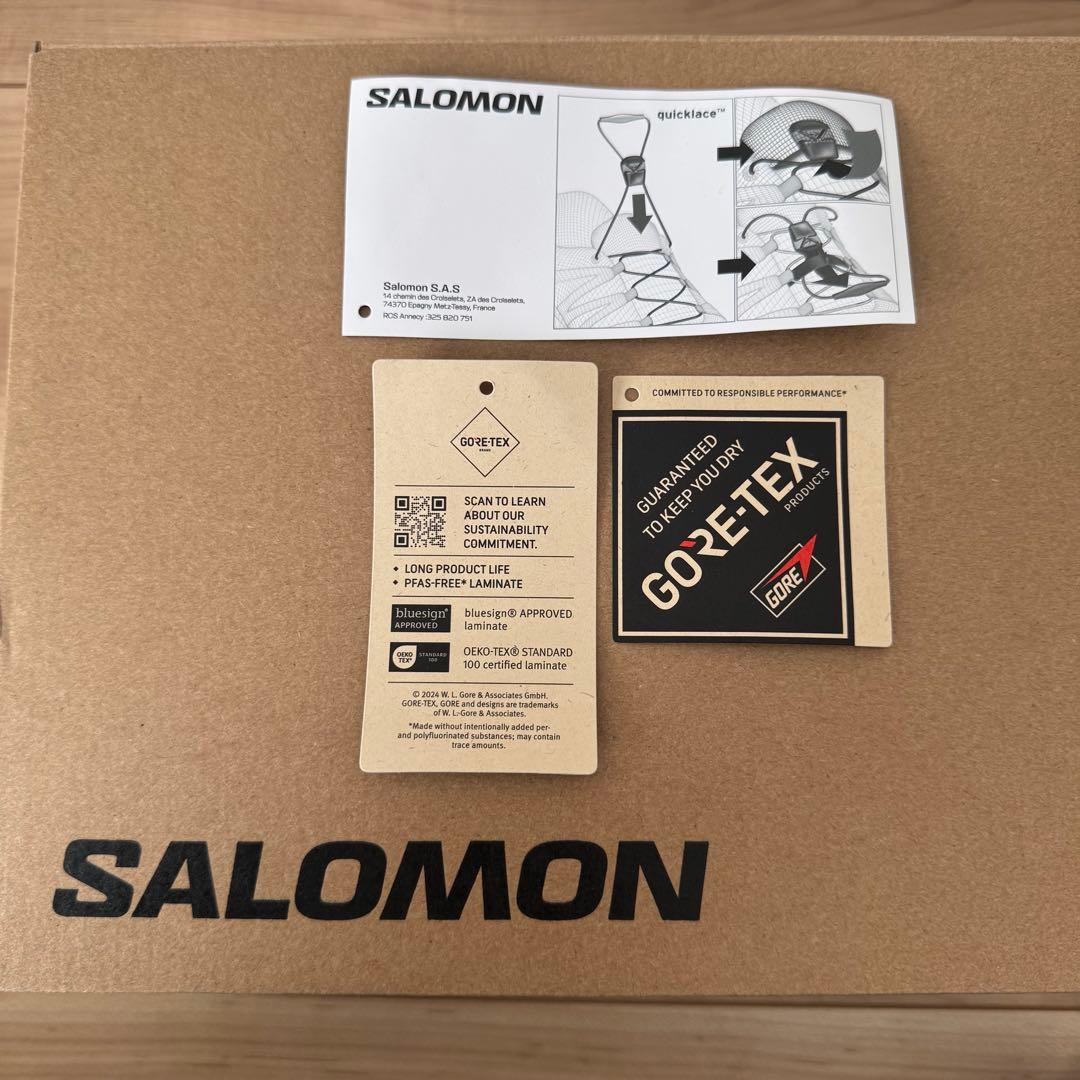 ☆美品☆Salomon X-ADVENTURE GTX 27.0cm ブラック