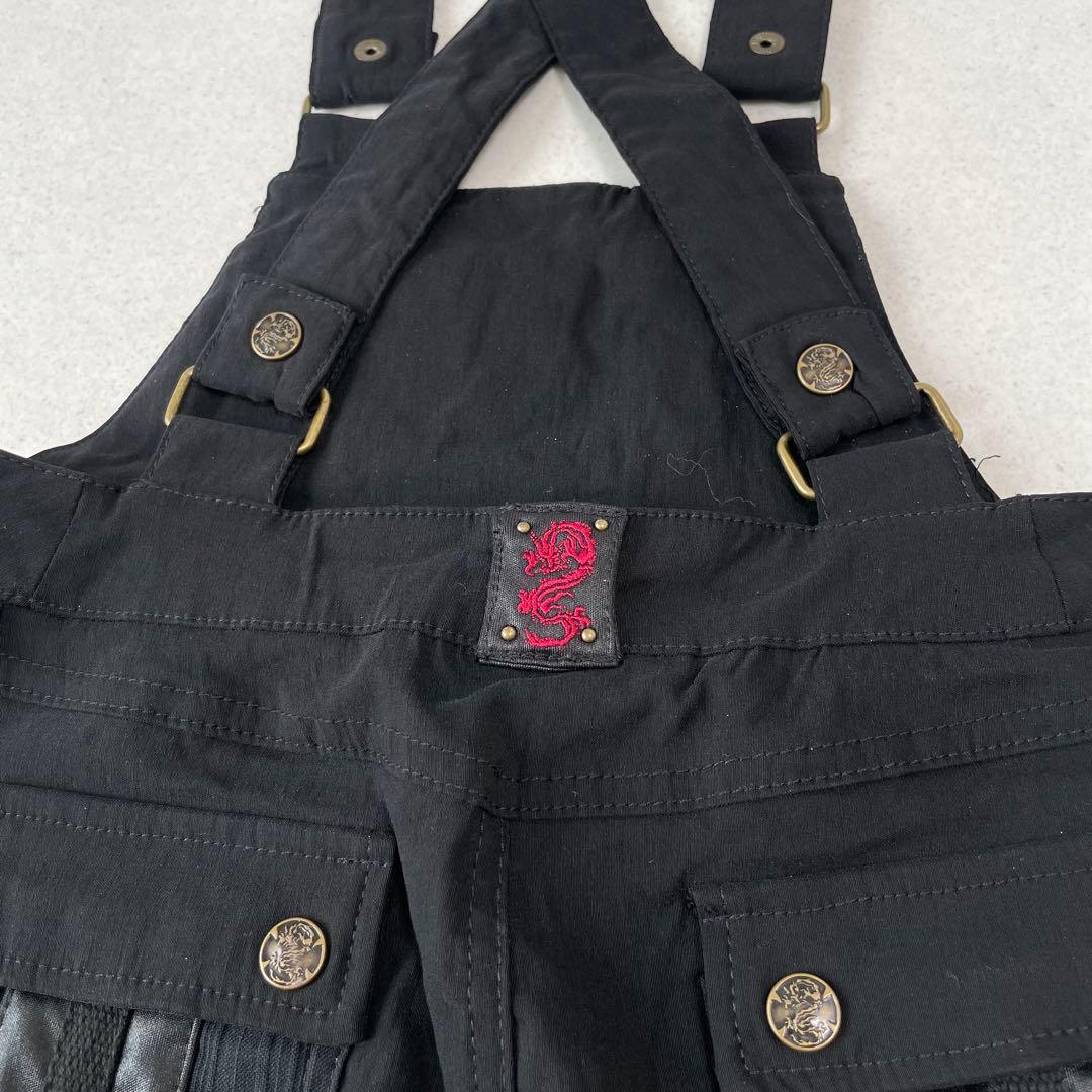 Y2K パンク オッズクローチェ ギミック サロペット オッズオン