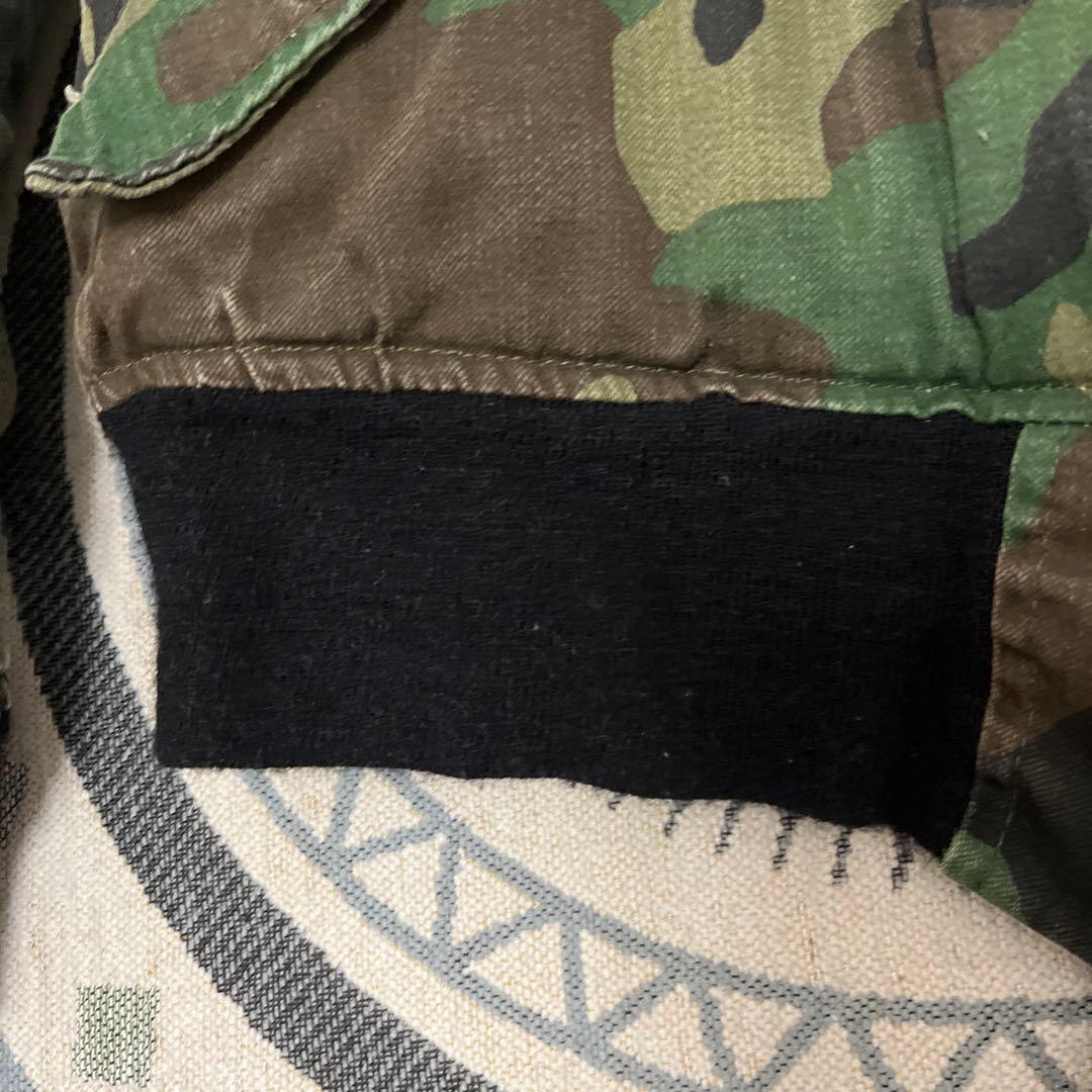 貴重/激レア】 USA製 アルファ 80年代 迷彩 MA-1 - メルカリ