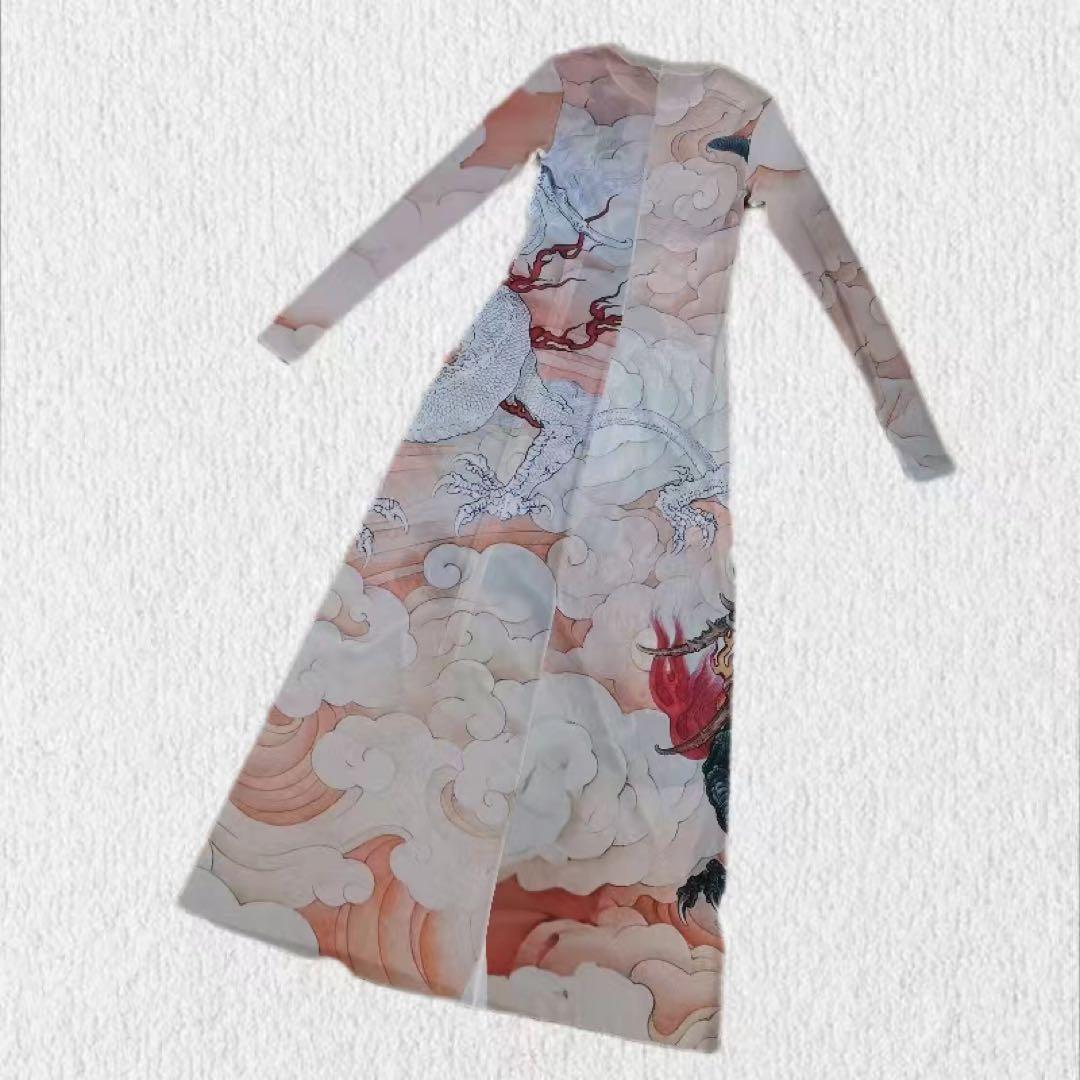 Vivienne Tam ヴィヴィアンタム ドラゴン ワンピース - メルカリ