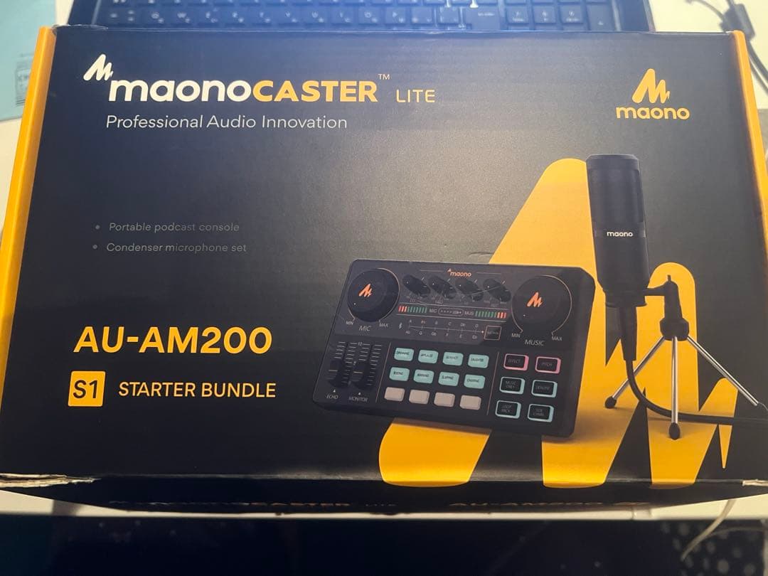 #美品プロフェッショナルオーディオイノベーションMAONOCASTER LITE Maonocaster Lite AM200 Podcast Equipment For Creators | Maono