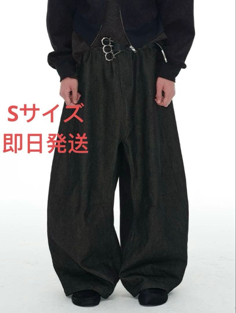 JCAESAR STUDIO wide denim ワイドパンツ ジーンズ JCAESAR STUDIO Coating Wide Denim Pants | 匁.Store