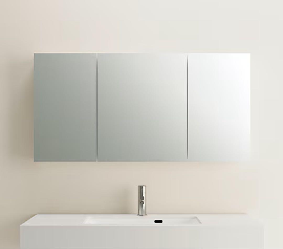 幅120cm高級洗面三面鏡ミラタップスミス超美品展示品KT12000 - メルカリ