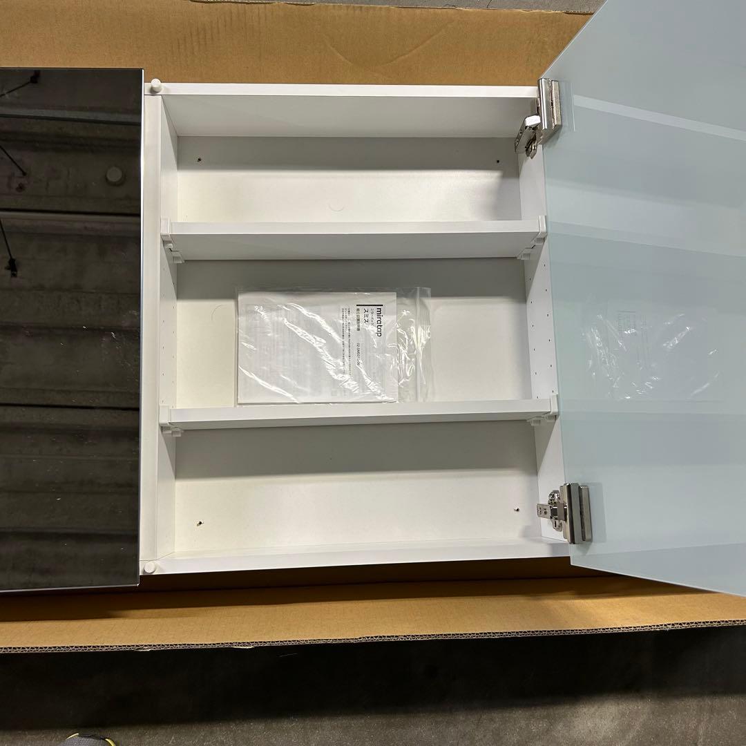 幅120cm高級洗面三面鏡ミラタップスミス超美品展示品KT12000 - メルカリ