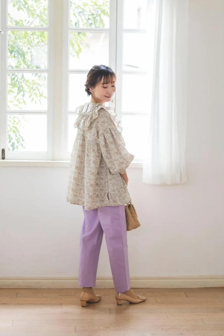 bitnabi ビンナビ完売 hyang リバティブラウス（ピンク）授乳服 新品