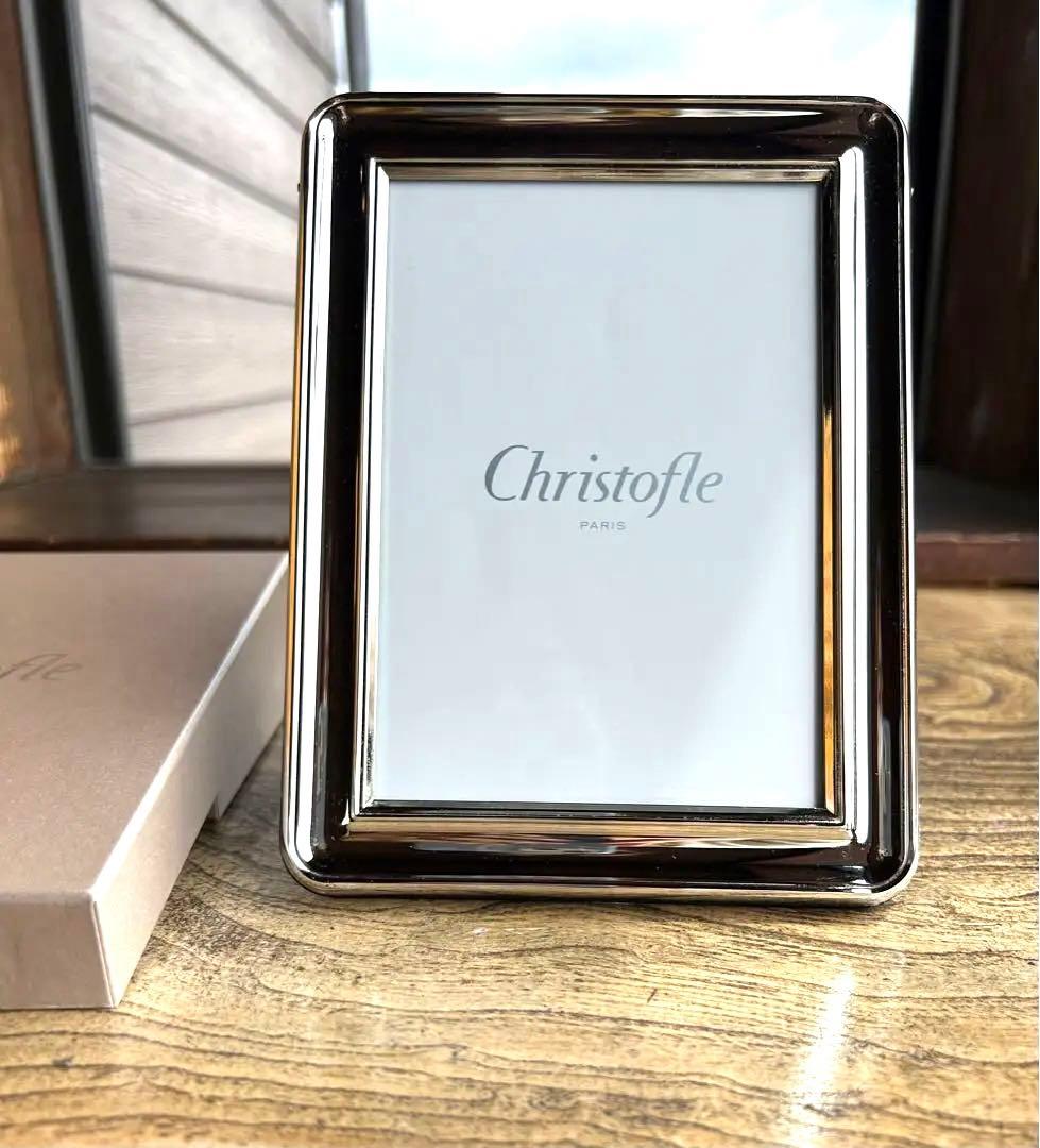 Christofleクリストフルフォトフレーム 写真立て 未使用 訳ありChristofle クリストフル フォトフレーム 写真立て パール