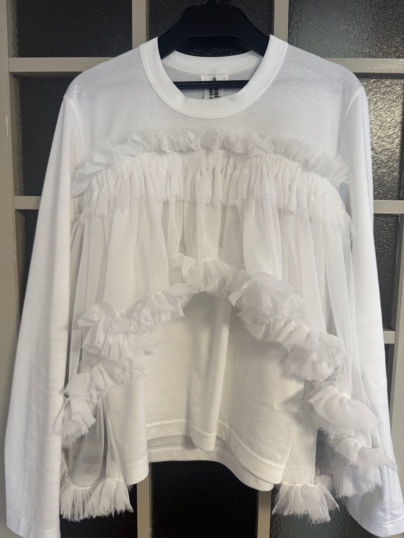 ノワールケイニノミヤ フリル長袖Tシャツ XS - メルカリ