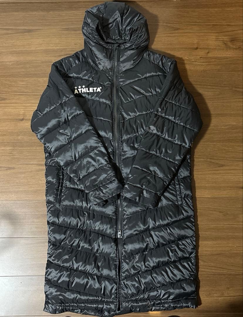 ATHLETA アスレタ ベンチコート ATHLETA（アスレタ） ベンチコート 大人用 サッカー フットサル 中綿