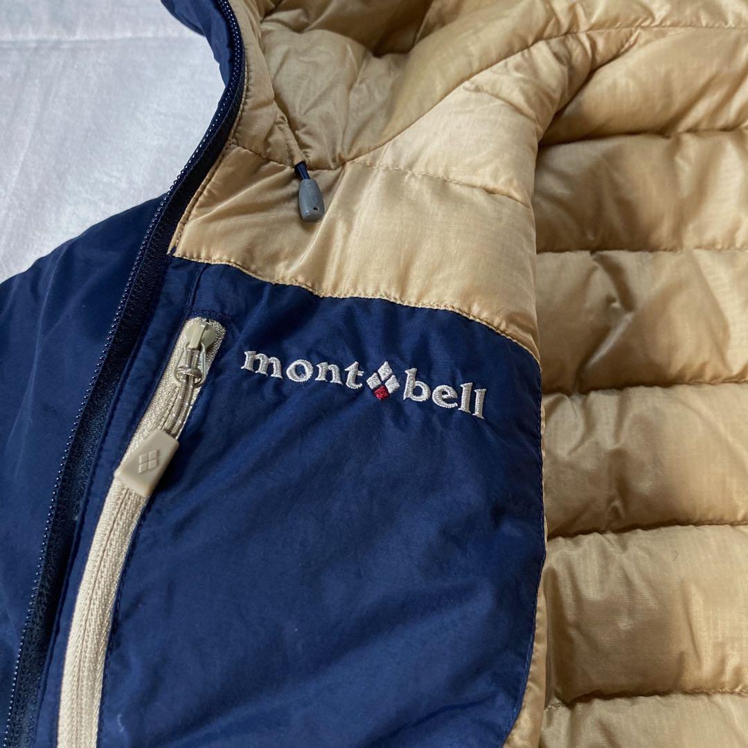美品 モンベル コロラドパーカ リバーシブル ダウンジャケット