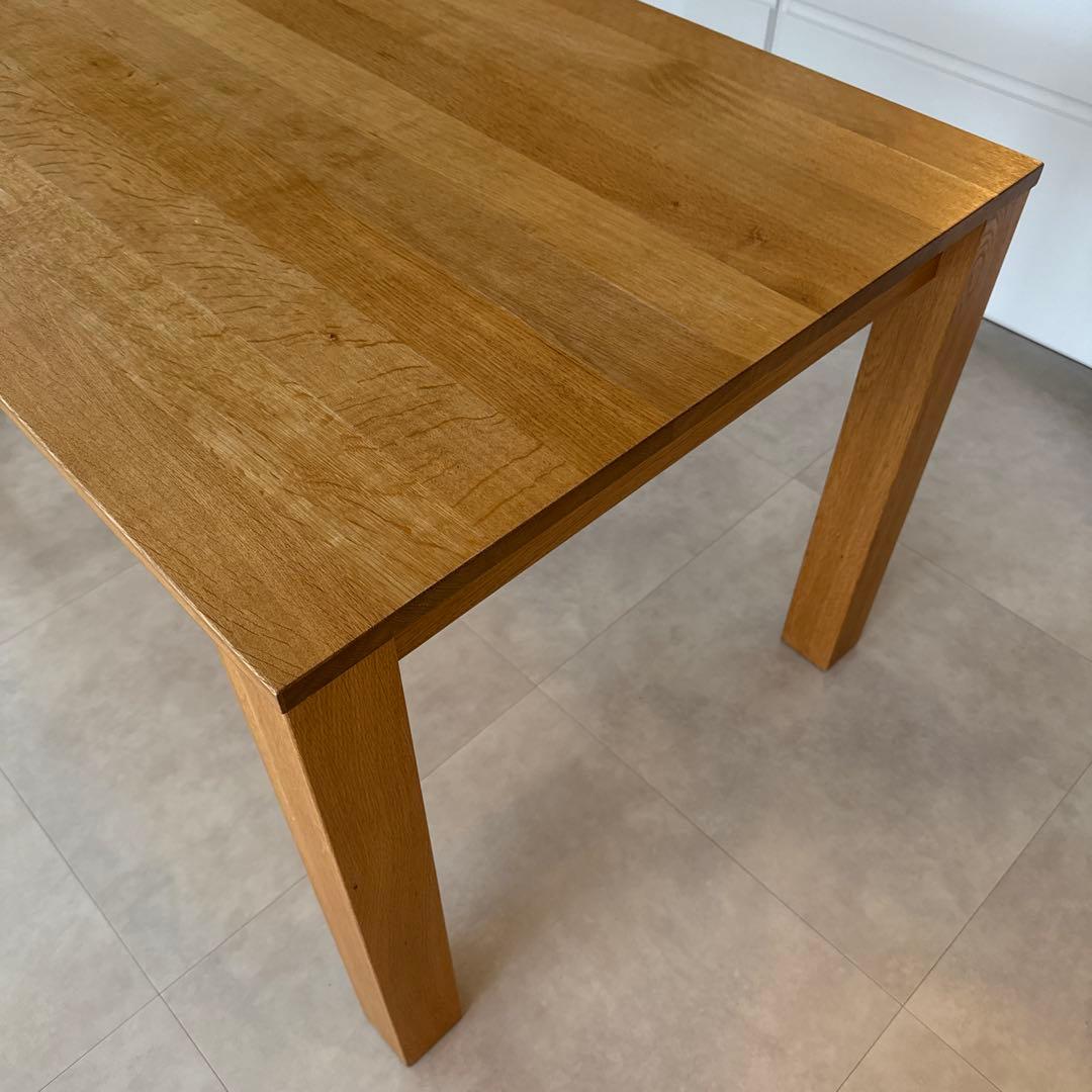 本当に綺麗です！☆イケア☆人気廃番☆オーク材☆ダイニングテーブル