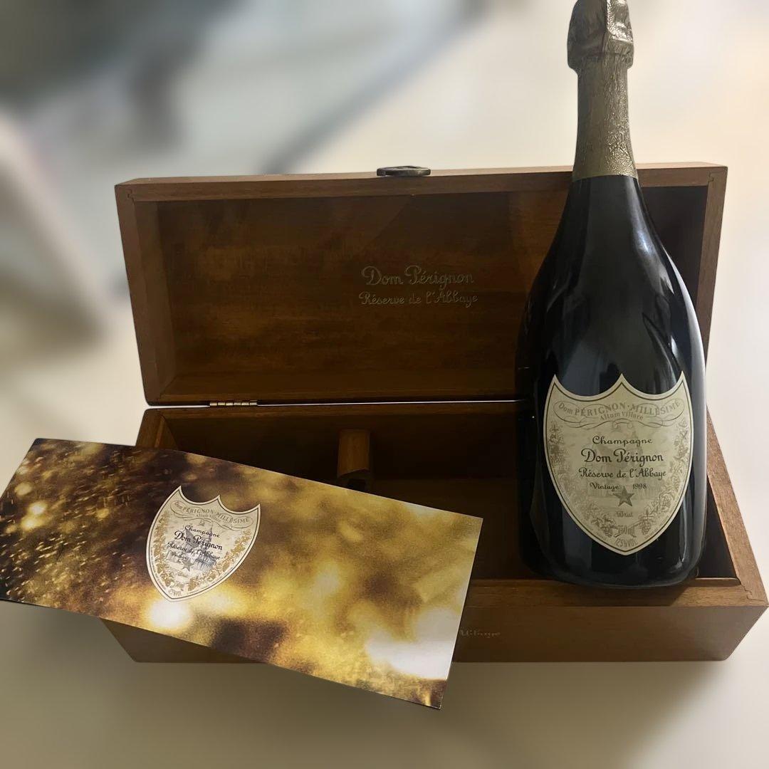 ドンペリニヨン レゼルヴ ド ラベイ ゴールド 1998 ドンペリ 箱付き 木