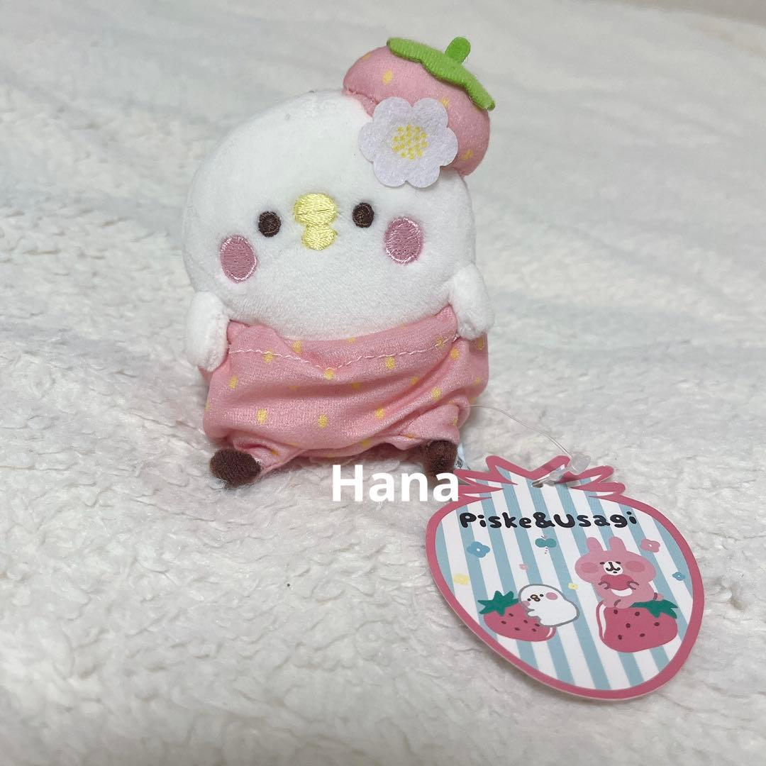 激レア⁉︎ タグ付き カナヘイ ピスケとうさぎ ぬいぐるみ キーホルダー