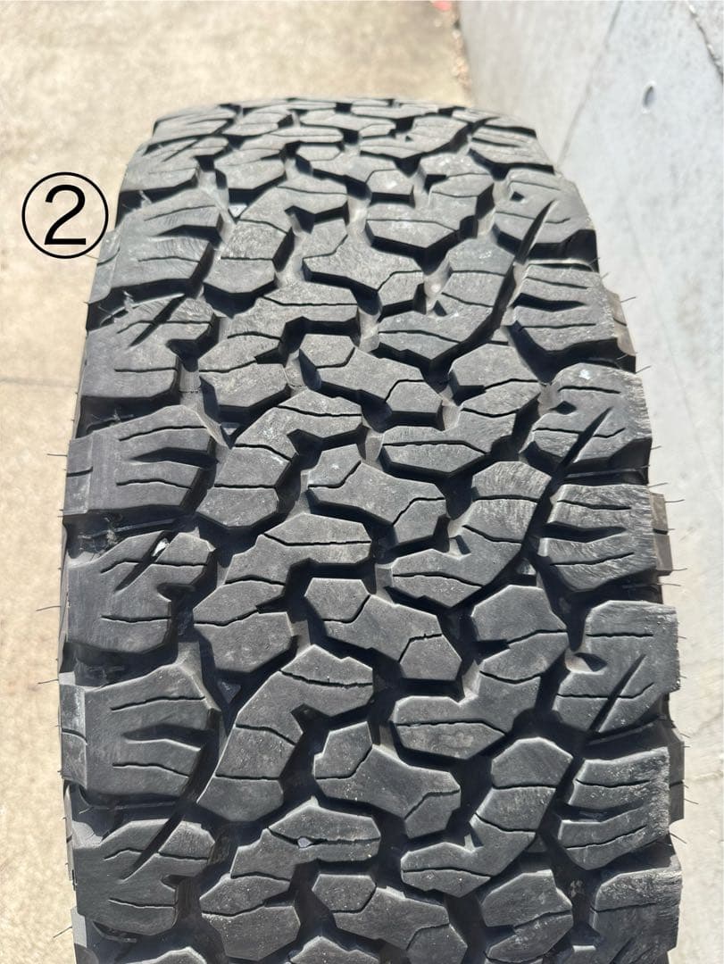 FJクルーザー　タイヤセット　BFグットリッチKO2 265/70/R17