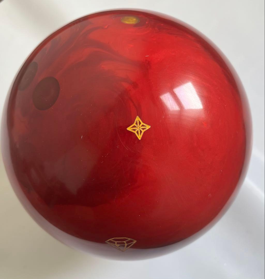 ジェムガーネット ロトグリップ ボウリングボール 15.2ポンド プラグ済