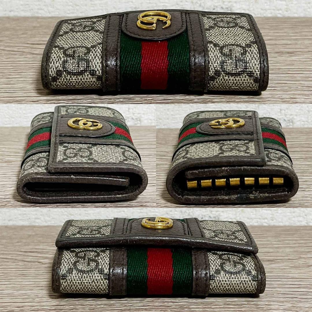 良品】グッチ オフディア GGマーモントキーケース 6連 603732 - メルカリ